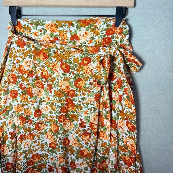 Faithful the Brand Women’s Asiya Skirt in Apricot Le Rose Floral US 8/L Revolve - Picture 7 of 11